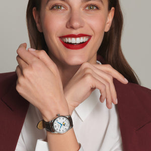 LONGINES 浪琴 MASTER 巨擘系列月相機械腕錶 34mm L24094783 - 新萬國鐘錶