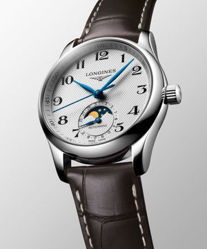 LONGINES 浪琴 MASTER 巨擘系列月相機械腕錶 34mm L24094783