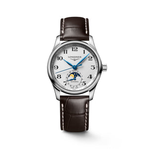 LONGINES 浪琴 MASTER 巨擘系列月相機械腕錶 34mm L24094783