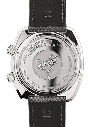 LONGINES 浪琴 Heritage Diver 經典復刻傳奇潛水系列 43mm L27954520 - 新萬國鐘錶