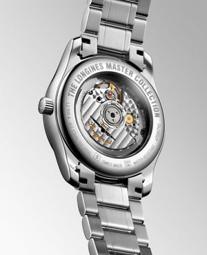 LONGINES 浪琴 Master 巨擘系列真鑽月相機械錶 40mm L29094976 - 新萬國鐘錶