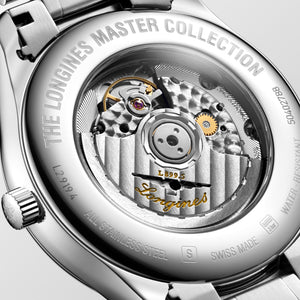 LONGINES 浪琴 Master 巨擘系列真鑽月相機械錶 42mm L29194776 - 新萬國鐘錶