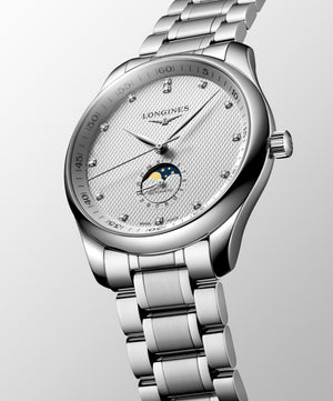 LONGINES 浪琴 Master 巨擘系列真鑽月相機械錶 42mm L29194776 - 新萬國鐘錶