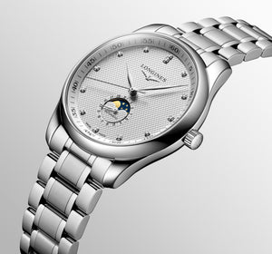 LONGINES 浪琴 Master 巨擘系列真鑽月相機械錶 42mm L29194776 - 新萬國鐘錶