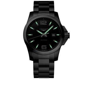 LONGINES 浪琴 Conquest 征服者系列300米防水石英腕錶 43mm L37604566