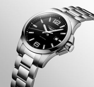 LONGINES 浪琴 Conquest 征服者系列300米防水石英腕錶 43mm L37604566