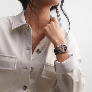 LONGINES 浪琴深海征服者系列浪鬼陶瓷潛水機械錶灰金PVD 39mm L37803789 - 新萬國鐘錶