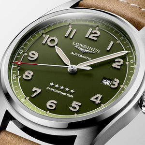 LONGINES 浪琴 Spirit 先行者系列天文台認證矽游絲機械錶 42mm L38114032