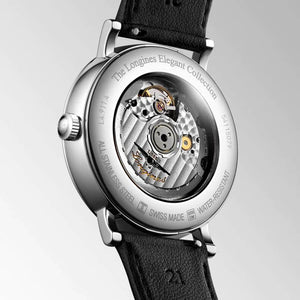 LONGINES 浪琴 Elegant 優雅系列羅馬刻度機械腕錶 41mm L49114712 - 新萬國鐘錶
