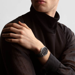 LONGINES 浪琴 Elegant 優雅系列羅馬刻度機械腕錶 41mm L49114712 - 新萬國鐘錶