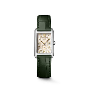 LONGINES 浪琴 DolveVita 多情系列不銹鋼優雅石英腕錶 20.80 X 32.00 mm L52554082