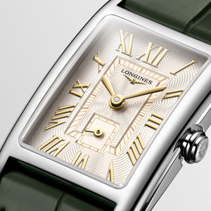 LONGINES 浪琴 DolveVita 多情系列不銹鋼優雅石英腕錶 20.80 X 32.00 mm L52554082 - 新萬國鐘錶