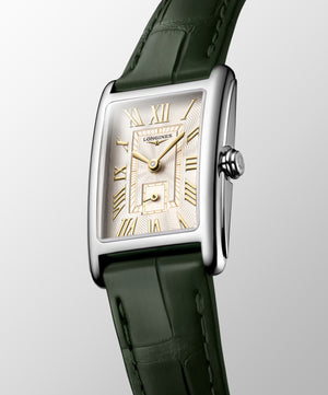 LONGINES 浪琴 DolveVita 多情系列不銹鋼優雅石英腕錶 20.80 X 32.00 mm L52554082