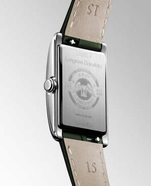 LONGINES 浪琴 DolveVita 多情系列不銹鋼優雅石英腕錶 20.80 X 32.00 mm L52554082