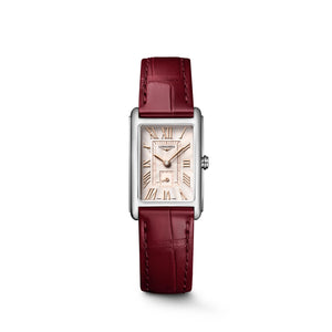 LONGINES 浪琴 DolveVita 多情系列不銹鋼優雅石英腕錶 20.80 X 32.00 mm L52554282