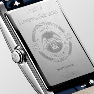 LONGINES 浪琴 DolveVita 多情系列不銹鋼優雅石英腕錶 20.80 X 32.00 mm L52554702