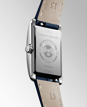 LONGINES 浪琴 DolveVita 多情系列不銹鋼優雅石英腕錶 20.80 X 32.00 mm L52554702