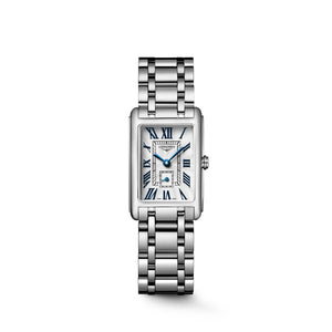 LONGINES 浪琴 DolveVita 多情系列不銹鋼優雅石英腕錶 20.80 X 32.00 mm L52554706
