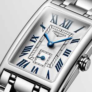 LONGINES 浪琴 DolveVita 多情系列不銹鋼優雅石英腕錶 20.80 X 32.00 mm L52554706