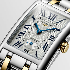 LONGINES 浪琴 DolceVita 多情系列18k黃金不銹鋼雙色優雅石英腕錶  23.30 X 37.00 mm L55125707 - 新萬國鐘錶