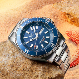 MIDO 美度 Ocean Star 200 海洋之星200米潛水80小時鈦游絲抗磁機械腕錶 41mm M0269301104100