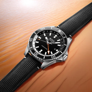 Mido 美度 Ocean Star 海洋之星 GMT 兩地時區陶瓷圈200米潛水機械錶 44mm M0266291705101