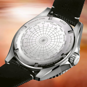 Mido 美度 Ocean Star 海洋之星 GMT 兩地時區陶瓷圈200米潛水機械錶 44mm M0266291705101