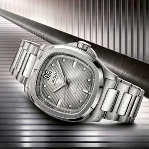 MIDO 美度 MULTIFORT 先鋒系列 TV Big Date 大日期窗鈦金屬腕錶 40mm M0495264408100