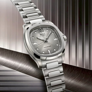 MIDO 美度 MULTIFORT 先鋒系列 TV Big Date 大日期窗鈦金屬腕錶 40mm M0495264408100