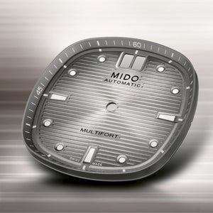 MIDO 美度 MULTIFORT 先鋒系列 TV Big Date 大日期窗鈦金屬腕錶 40mm M0495264408100