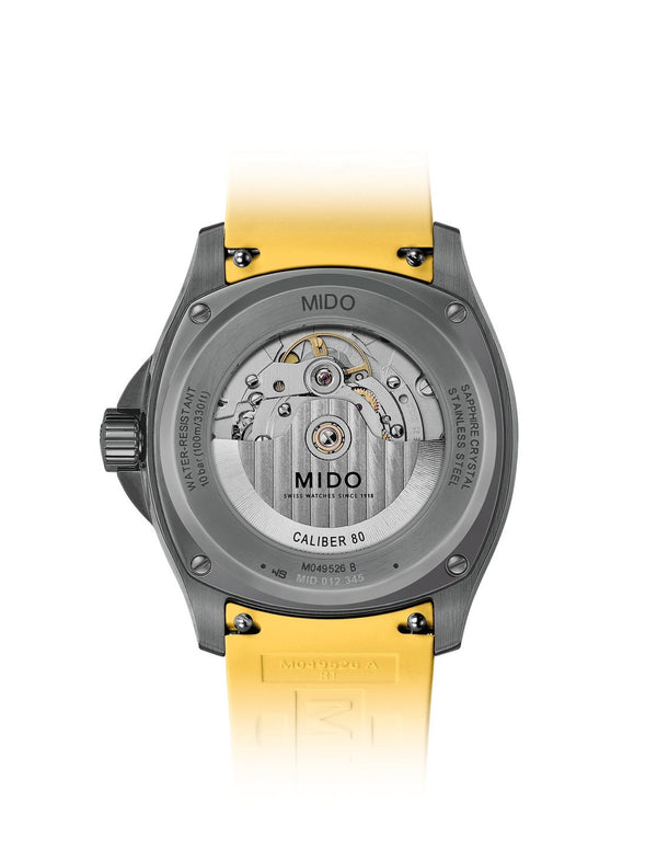 MIDO 美度 MULTIFORT 先鋒系列 TV Big Date S01E02 電視機大日期窗彩色圖案限量腕錶 40mm M0495263308101