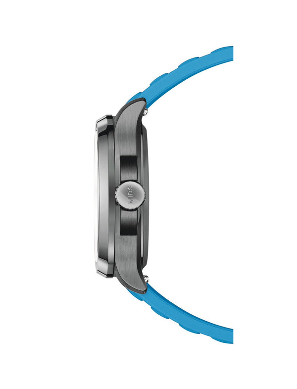 MIDO 美度 MULTIFORT 先鋒系列 TV Big Date S01E02 電視機大日期窗彩色圖案限量腕錶 40mm M0495263308101