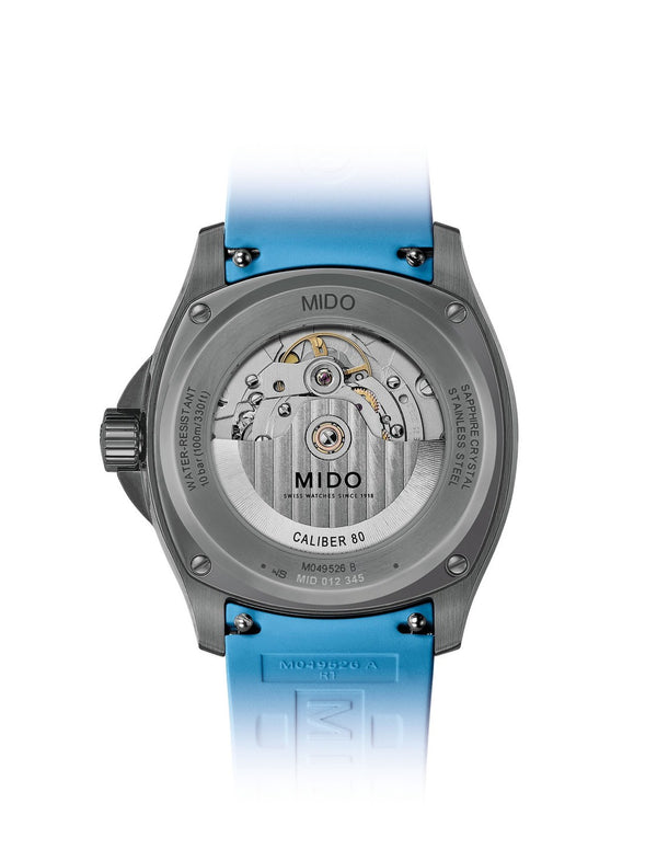 MIDO 美度 MULTIFORT 先鋒系列 TV Big Date S01E02 電視機大日期窗彩色圖案限量腕錶 40mm M0495263308101