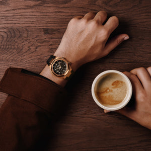 MIDO 美度 MULTIFORT 8 Two Crowns 先鋒系列PVD玫瑰金雙錶冠八角形錶圈機械錶 40mm M0475073705100