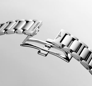 LONGINES 浪琴 Conquest 征服者系列黑面優雅時尚運動石英腕錶 41mm L3.860.4.52.6 L38604526