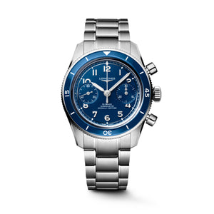 LONGINES 浪琴 Spirit Pilot 先行者系列 Flyback 飛返計時手上鏈機械錶 39mm L37214936