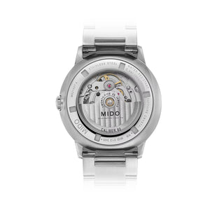MIDO 美度 Commander Gradient 香榭系列煙灰漸層機械腕錶 40mm M0214071141100 - 新萬國鐘錶