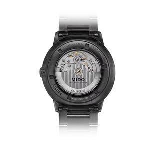 MIDO 美度 Commander Gradient 香榭系列煙灰漸層黑色PVD80小時機械腕錶 40mm M0214073341100 - 新萬國鐘錶