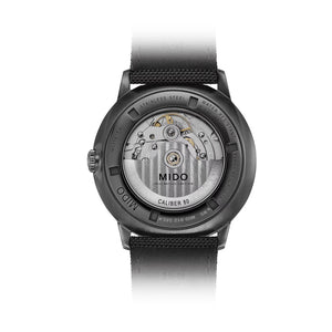MIDO 美度 Commander Gradient 香榭系列煙灰漸層黑色PVD80小時機械腕錶 40mm M0214073741100 - 新萬國鐘錶