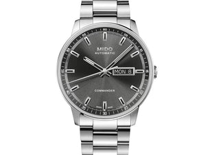 MIDO 美度 Commander 香榭系列 Datoday 星期日期顯示優雅機械腕錶 40mm M0214301106100