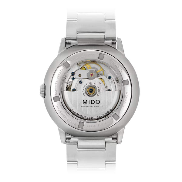 MIDO 美度 Commander 香榭系列天文台認證矽游絲機械腕錶 40mm M0214311103100