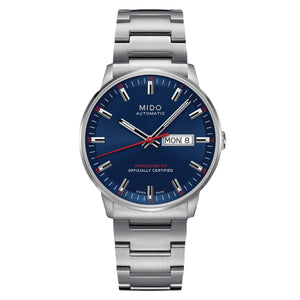 MIDO 美度 Commander 香榭系列天文台認證機械腕錶 40mm M0214311104100 - 新萬國鐘錶