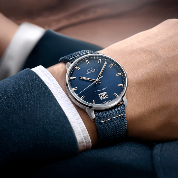 MIDO 美度 Commander Big Date 香榭系列大日期機械腕錶 42mm M0216261704100