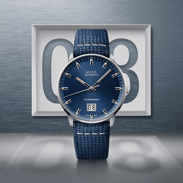 MIDO 美度 Commander Big Date 香榭系列大日期機械腕錶 42mm M0216261704100
