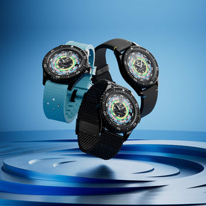 Mido 美度 Ocean Star 海洋之星彩虹圈減壓復刻1961限量PVD黑色潛水腕錶 40mm M0268073305100