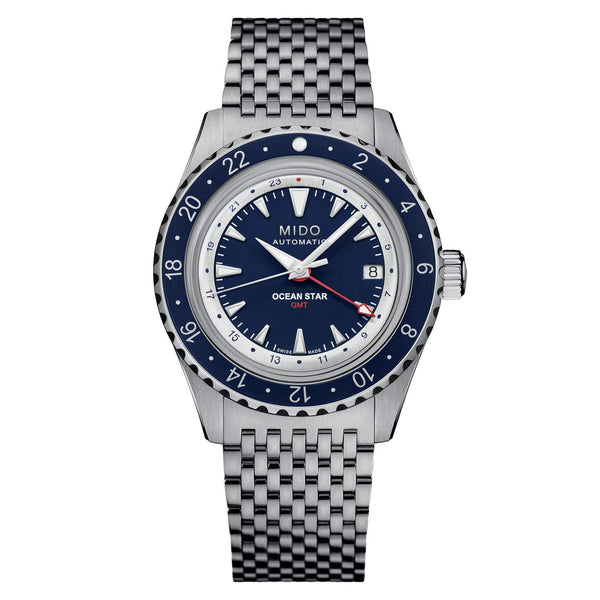Mido 美度 Ocean Star GMT 海洋之星兩地時區腕錶 40.5mm M0268291804100