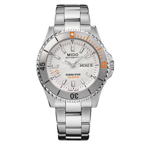 MIDO 美度 Ocean Star 200 海洋之星200米潛水80小時鈦游絲抗磁機械腕錶 41mm M0269301103100