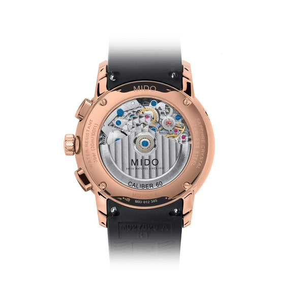 MIDO 美度 Baroncelli 永恆系列月相計時碼錶 42mm M0276253706100