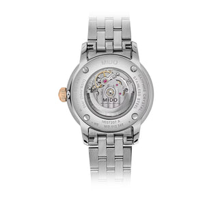 MIDO 美度永恆系列 Signature 玫瑰金PVD雙色機械女錶 30mm M037.207.21.031.00