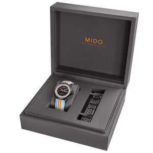 MIDO 美度 Multifort 先鋒系列 Chronometer 1 天文台認證矽游絲80小時黑色PVD機械腕錶 42mm M0384313605100